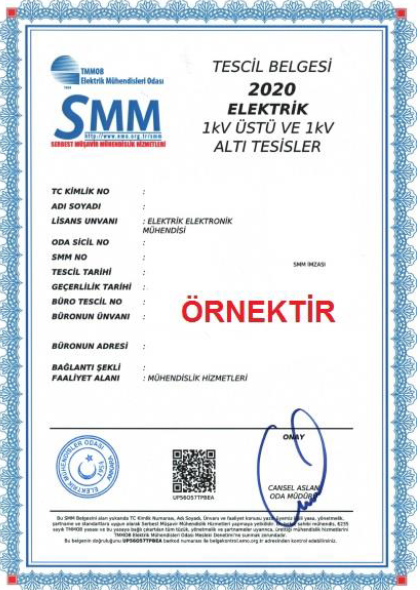 SMM ( İmza Yetkisi )